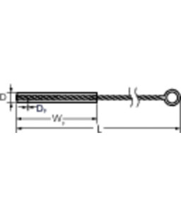 PFERD Szczotki wewnetrzne IBU 25100 INOX 0,15