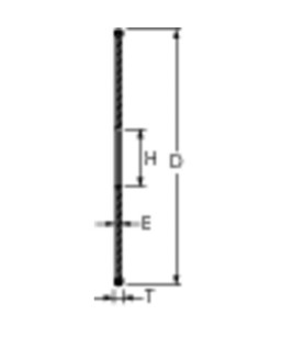 PFERD Diamentowe sciernice tarczowe do ciecia D1A1RSS 250-2,5-22,23 D 427 GAS2