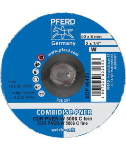 PFERD COMBIDISC-Wykroje wlókninowe CDR PNER-W 5006 SiC F