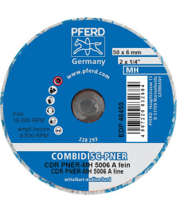 PFERD COMBIDISC-Wykroje wlókninowe CDR PNER-MH 5006 A F