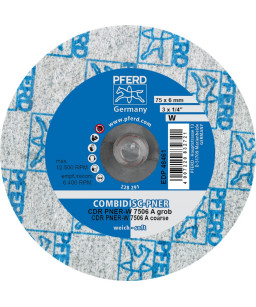 PFERD COMBIDISC-Wykroje wlókninowe CDR PNER-W 7506 A G