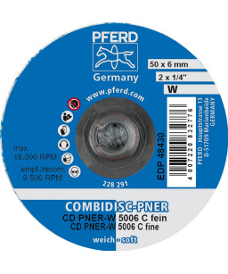 PFERD COMBIDISC-Wykroje wlókninowe CD PNER-W 5006 SiC F