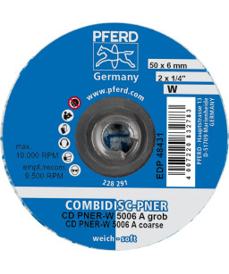 PFERD COMBIDISC-Wykroje wlókninowe CD PNER-W 5006 A G