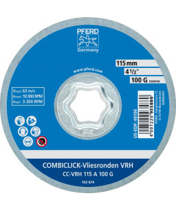PFERD Wykroje wlókninowe COMBICLICK CC-VRH 115 A 100 G