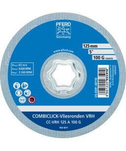 PFERD Wykroje wlókninowe COMBICLICK CC-VRH 125 A 100 G