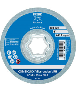 PFERD Wykroje wlókninowe COMBICLICK CC-VRH 100 A 240 F