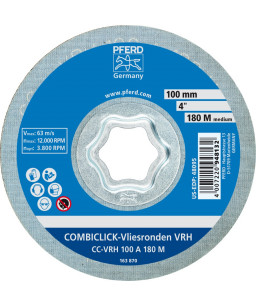 PFERD Wykroje wlókninowe COMBICLICK CC-VRH 100 A 180 M