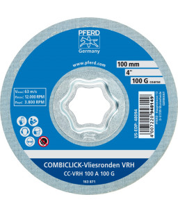 PFERD Wykroje wlókninowe COMBICLICK CC-VRH 100 A 100 G