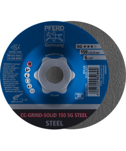PFERD CC-GRIND-Sciernica tarczowa CC-GRIND-SOLID 150 SG STEEL