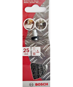 BOSCH SZCZOTKA TRZPIENIOWA PĘDZELKOWA 25 MM
