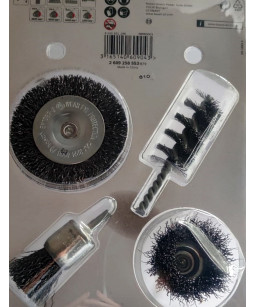 Set 4 szczotek drucianych 75mm Bosch
