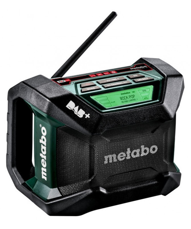 Metabo 600778850 - Radio R 12-18 DAB BT, Idealne dla Twojego Warsztatu