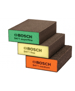 3-częściowy zestaw gąbek szlifierskich 69 x 97 x 26 mm 2608621253 Bosch