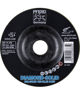 PFERD CC-GRIND-SOLID-DIAMOND CC-GRIND-SOLID-DIAMOND 125-22,23 D 427