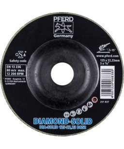 PFERD CC-GRIND-SOLID-DIAMOND CC-GRIND-SOLID-DIAMOND 125-22,23 D 852