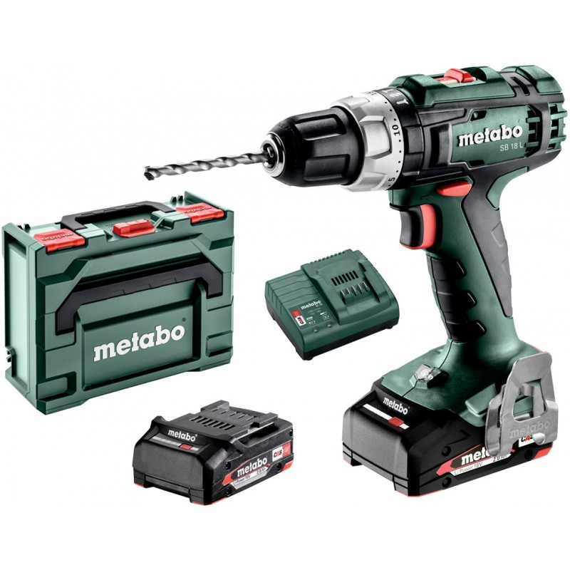 Metabo 602317500 - Profesjonalna Wiertarka Udarowa 18V SB 18 L Zestaw