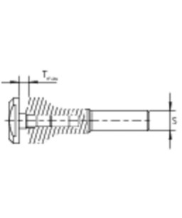 PFERD Trzpien mocujacy BO 8/10 4-8