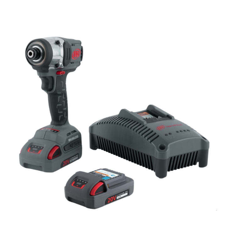 Wkrętarka udarowa 1/4" Ingersoll Rand 360Nm 20V 2x2,5Ah