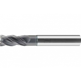 PFERD TOOLS Frez kątowy pełnowęglikowy długi, 4 cięcia, Ø 16 mm, trzonek TiAlN HA z fazą 45°, linia uniwersalna, zdzieranie, wyg