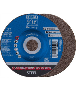 PFERD CC-GRIND-Sciernica tarczowa CC-GRIND-STRONG 125 SG STEEL