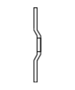 10szt. Ściernica tarczowa do zdzierania E 125×7,2×22,23mm linia uniwersalna PSF STEEL