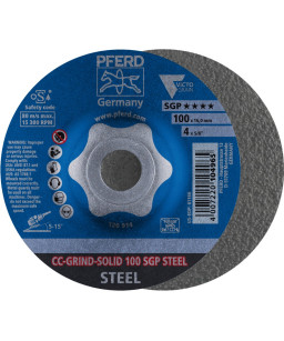 PFERD CC-GRIND-Sciernica tarczowa CC-GRIND-SOLID 100 SGP STEEL/16,0