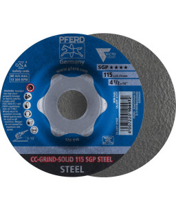 PFERD CC-GRIND-Sciernica tarczowa CC-GRIND-SOLID 115 SGP STEEL