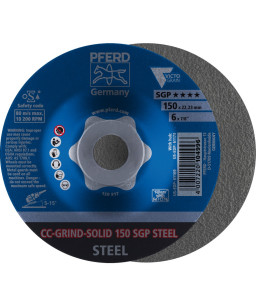 PFERD CC-GRIND-Sciernica tarczowa CC-GRIND-SOLID 150 SGP STEEL