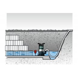 Zestaw PS 18000 SN SET Pompa Zanurzeniowa Do Wody Brudnej Metabo 690626000