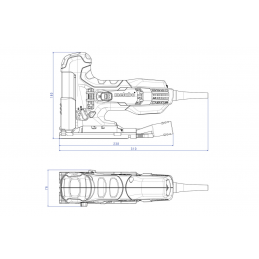 STE 100 QUICK SET Wyrzynarka sieciowa Metabo 20 BRZESZCZOTÓW I WALIZKA 601100900