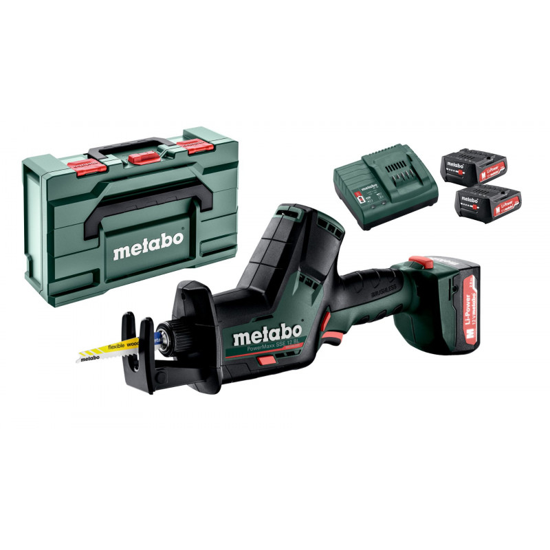 POWERMAXX SSE 12 BL Piła Szablasta Akumulatorowa Metabo 602322500