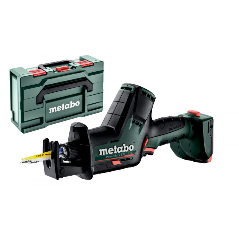 POWERMAXX SSE 12 BL Piła Szablasta Akumulatorowa Metabo 602322840