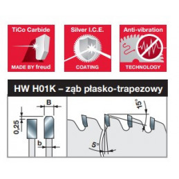 Tarcza tnąca 300x30 Z120 do metali F03FS05334 Freud