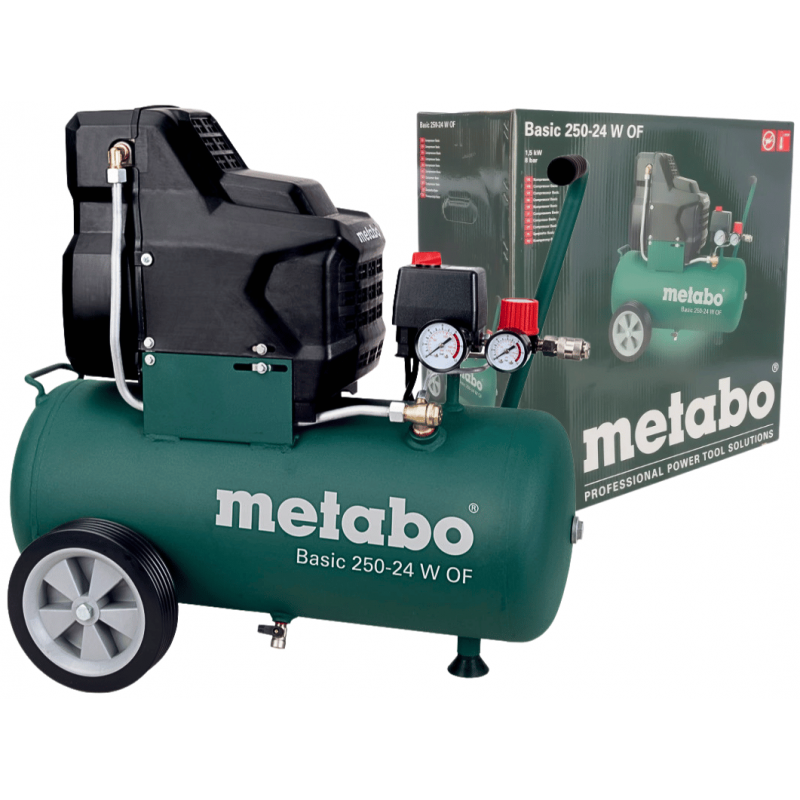 Sprężarka BASIC 250-24 W OF Kompresor bezolejowy Metabo 601532000