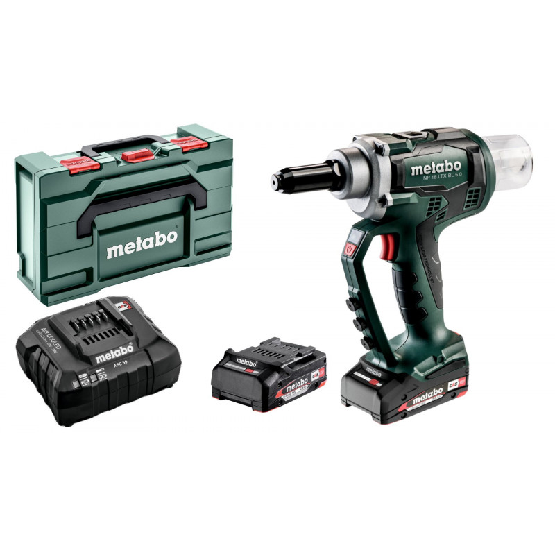 NP 18 LTX BL 5.0 Akum. Nitownica do nitów zrywalnych Metabo 619002500