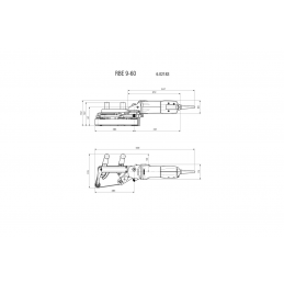 RBE 9-60 SET SZLIFIERKA TAŚMOWA DO RUR Metabox Metabo 602183510