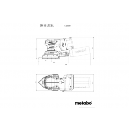 AKUMULATOROWA SZLIFIERKA OSCYLACYJNA METABO