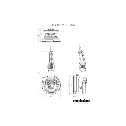 RFEV 19-125 RT Frezarka do renowacji Metabo 603826710