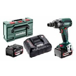 SSW 18 LTX 400 BL Akum. zakrętak udarowy 2x5.2Ah LiPOWER z ładowarką Metabo 602401850