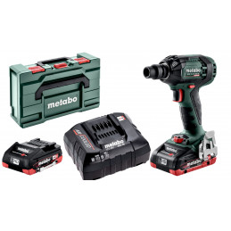 SSW 18 LTX 300 BL  Akum. Zakrętak Udarowy 2x4Ah LiHDi ładowarka Metabo 602395800