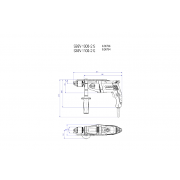 SBEV 1300-2 Sieciowa Wiertarka udarowa karton Metabo 600785000