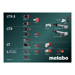 SB 18 LTX-3 BL Q I Metal Akum. wiertarka udarowa z walizką Metabo 603182840