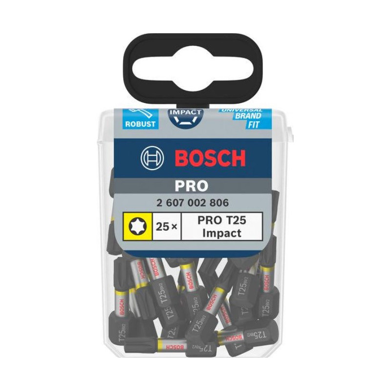 Bit PRO Torx Impact  T25 25mm Bosch 2607002806 (1opak/25szt)