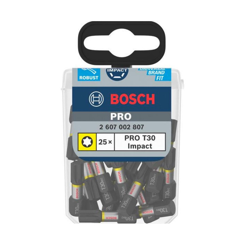 Bit PRO Torx Impact T30 25mm Bosch 2607002807 (1opak/25szt)