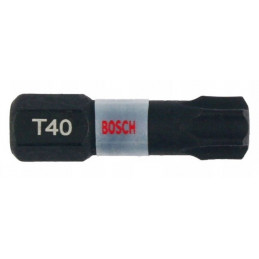 Bity udarowe T40 25 mm Bosch 2607002808 (1opak/25szt)