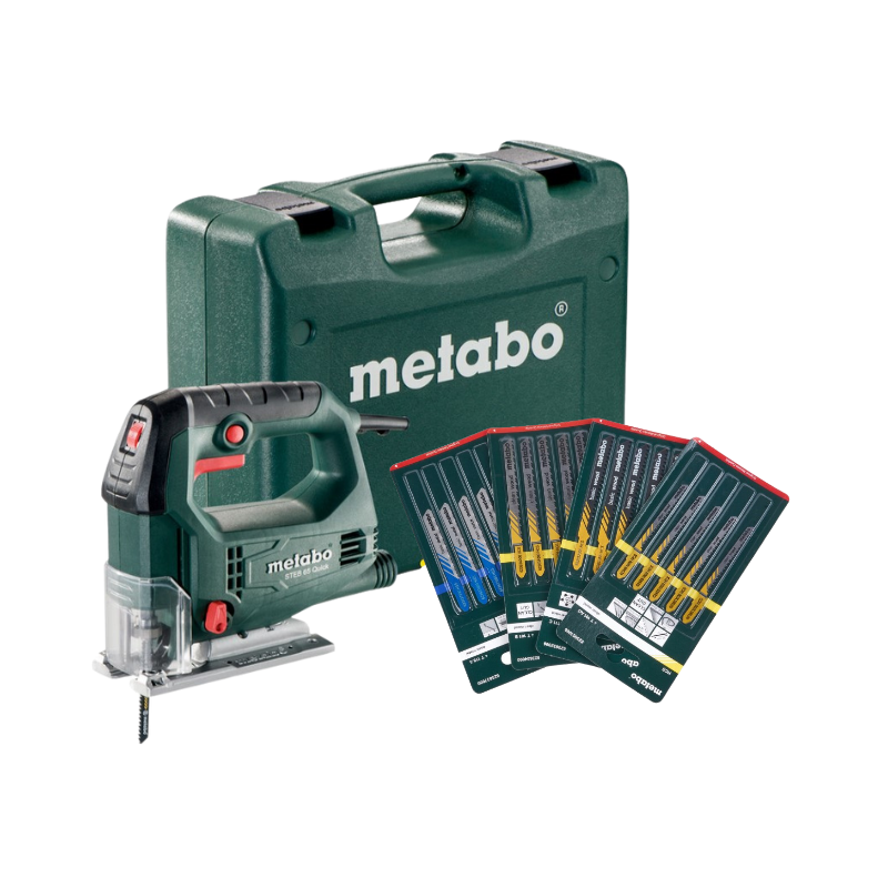 STEB 65 Quick Wyrzynarka + walizka + 20 brzeszczotów Metabo  690920000
