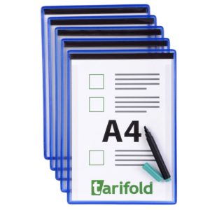 5 szt Magnetyczny panel prezentacyjny A4 niebieski Tarifold 184511