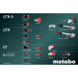 BS 18 LTX-3 BL Q I Metal Wiertarko wkrętarka Metabo 603180850