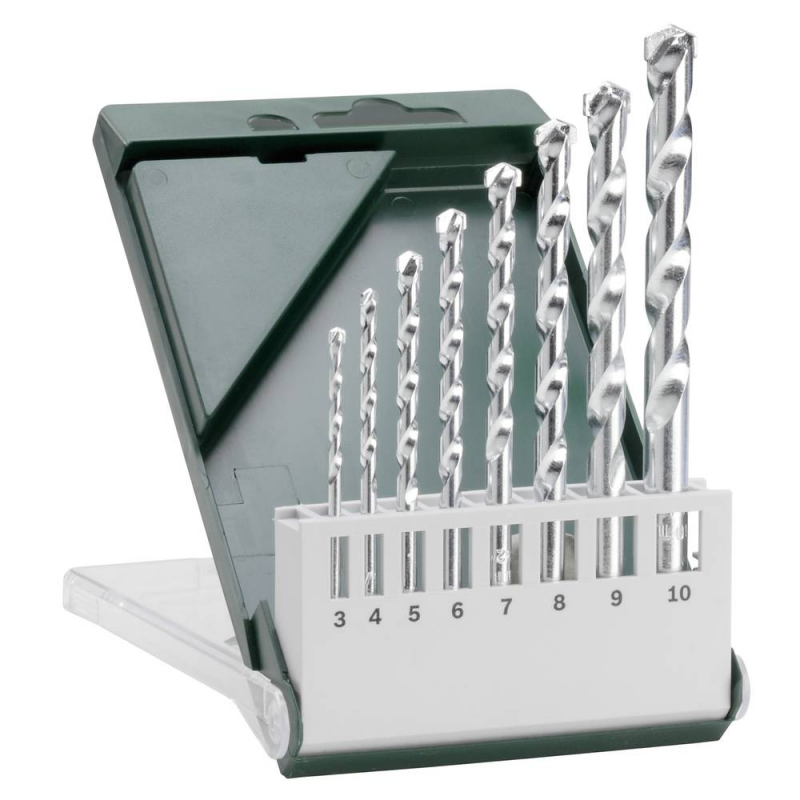 Zestaw wierteł 3,4,5,6,7,8,9,10do kamienia 8 SZT. Bosch 2609255462 Zestaw wierteł 3,4,5,6,7,8,9,10do kamienia 8 SZT. Bosch 2609255462