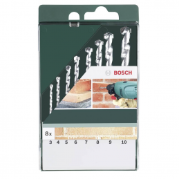 Zestaw wierteł 3,4,5,6,7,8,9,10do kamienia  8 SZT. Bosch 2609255462